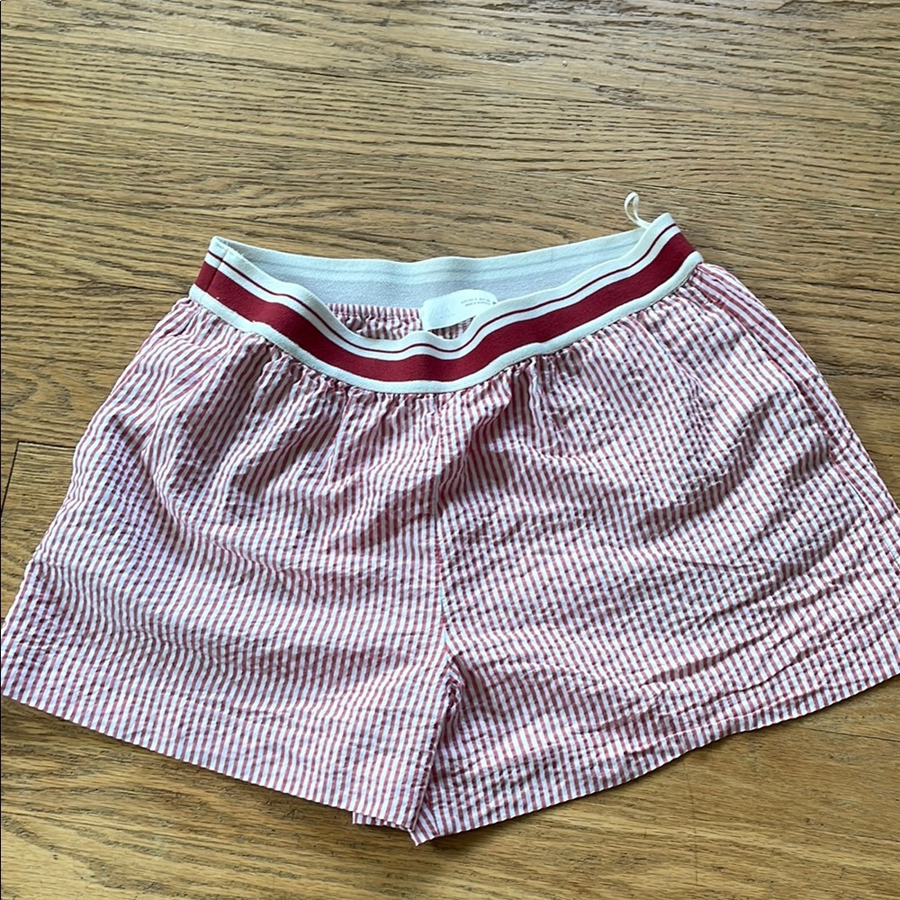 Zara striped  red boxer short S